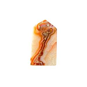 Fae: 59mm Red Moss Agate Point