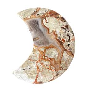 Stars And Moons: 231g Money Agate Moon