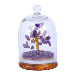Crystal Trees: Amethyst Tree in a Dome