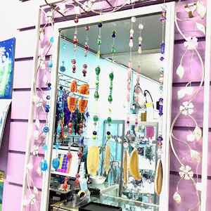 Hanging Raw Crystals Assorted