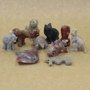 Animals: Soapstone Animals assorted