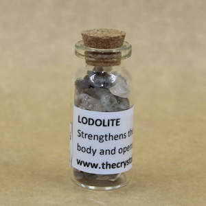 Chips And Beads: Bottle Lodolite Chip