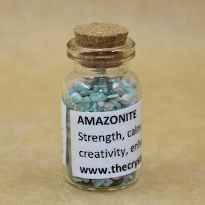 Chips And Beads: Bottle Amazonite Chip