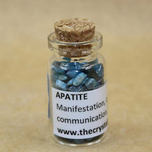 Chips And Beads: Bottle Apatite Chip