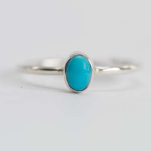 Turquoise Stacker Rings S/S