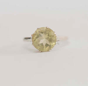 Lemon Topaz Rings Assorted