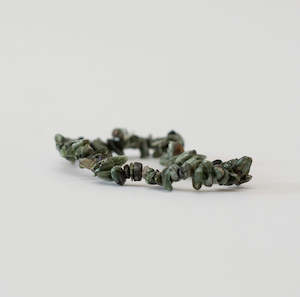 Seraphinite Chip Bracelet