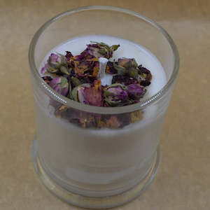 Rose Petals & Rose Buds Soy Candle