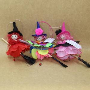 Hanging Witches Assorted NZ Made