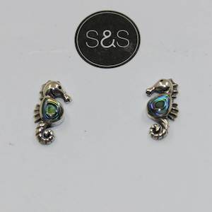 Jewellery: Sea Seahorse Stud Earrings