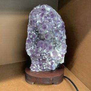 Crystal Lamps: Amethyst Lamp 3.8kg