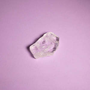 Slice: Clear Quartz Slice