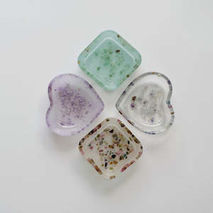 Resin Crystal Dish Assorted