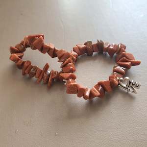 Jewellery: Goldstone Love Bracelet