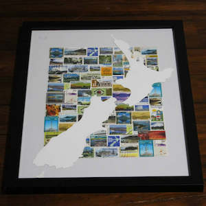 NZ Stamps Map