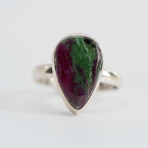 Rings: Ruby in Zoisite Rings