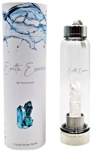 Gifts: Drink Bottle Clear Quartz Point