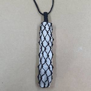 Baby: Selenite Rod Necklace