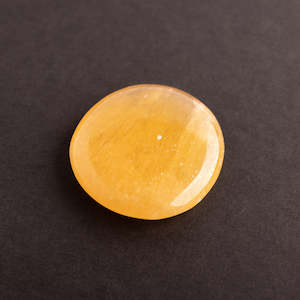 Orange Calcite Flatstone