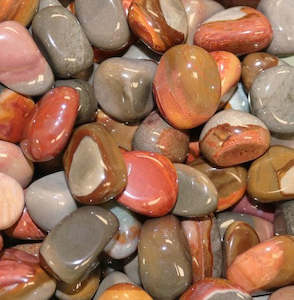 Tumbled: Jasper Polychrome Tumbled