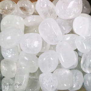 Tumbled: White Calcite Tumbled