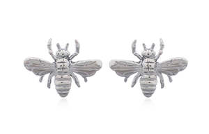 Earrings: Honey Bee Stud S/S Earrings
