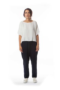 Diane Burkhardt Kazuki Silk Side Panel Pant