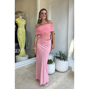 Candyfloss Nico Off Shoulder Maxi