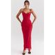 Holly Red Nalini Mesh Corset Maxi