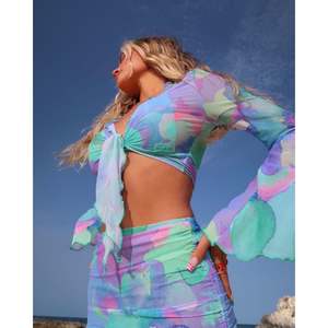 Size 12 14: Floral Jordie Skirt Set