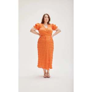 Mirellas: Aperol Short Sleeve Mirella Wrap - 16