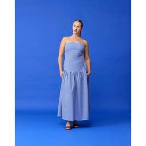 Trulli Cobalt Gingham Maxi - 20