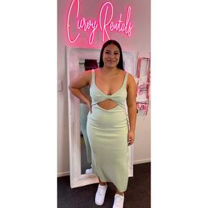 Ex Rentals: Avocado Joelle Midi