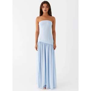 Blue Eden Strapless Maxi - 14