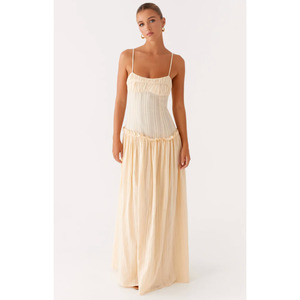 Size 12: Cream Jacinda Maxi