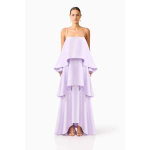 Size 12: Purple Tilly Tiered Maxi