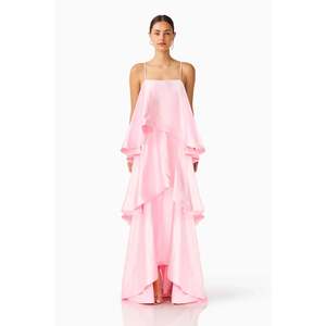 Size 14: Pale Pink Tilly Tiered Maxi