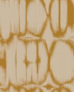 RESONANCES Ochre wallpaper