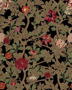 THE FLOWERING Dark wallpaper