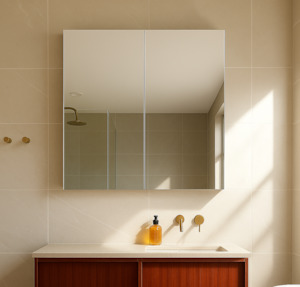 Frontpage: Violet Square Cabinet Mirror