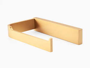Home Decor: Aura Solid Brass Toilet Roll Holder