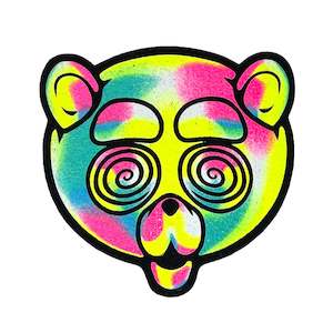 MoodMat - Limited Edition 1 of 420 - Heady UV Teddy - By Shurlok Holm - 8" Custo&hellip;