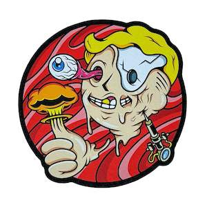 MoodMat - RADical - By Brendon Ready of Born Ready Glass - 12" Custom Cut - Full&hellip;