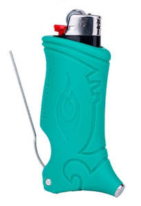 Smoking Supplies: Toker Poker - BiC - Turquoise