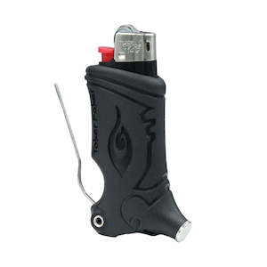 Smoking Supplies: Toker Poker - Mini BiC - Black