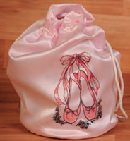Satin ballet Bag