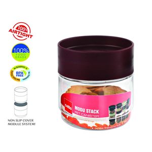Cello Modulestack Glassy Storage Jar 500ml set of 2 – The Decor NZ
