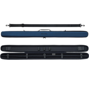 Cue Cases: Svartur Cue Case - Blue - 3/4 Cue