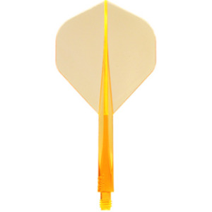 Condor Axe Flights & Shafts - Neon Orange - Standard