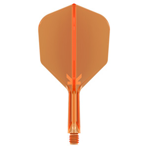Shopping Darts: K-Flex Flights & Shafts - Neon Orange - Shape